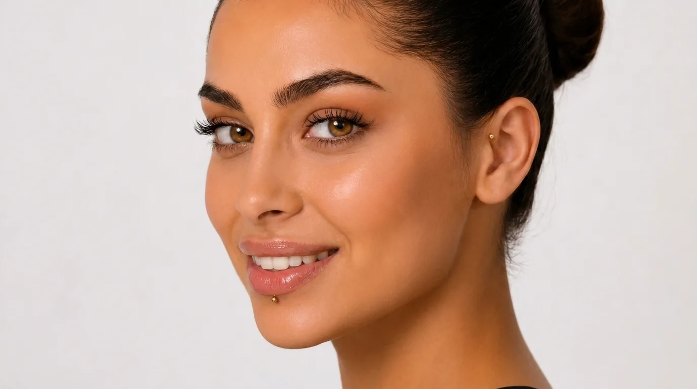 Labret Piercing in Berlin bei Beautyrella