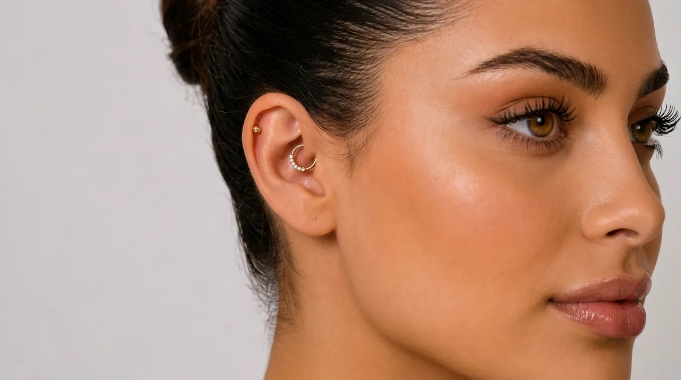 Migräne-Piercing in Berlin bei Beautyrella