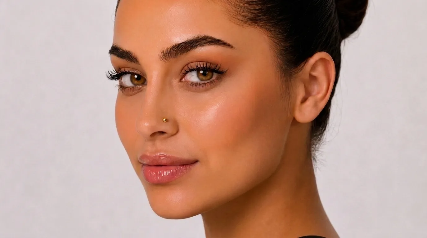 Nasenflügel Piercing in Berlin bei Beautyrella