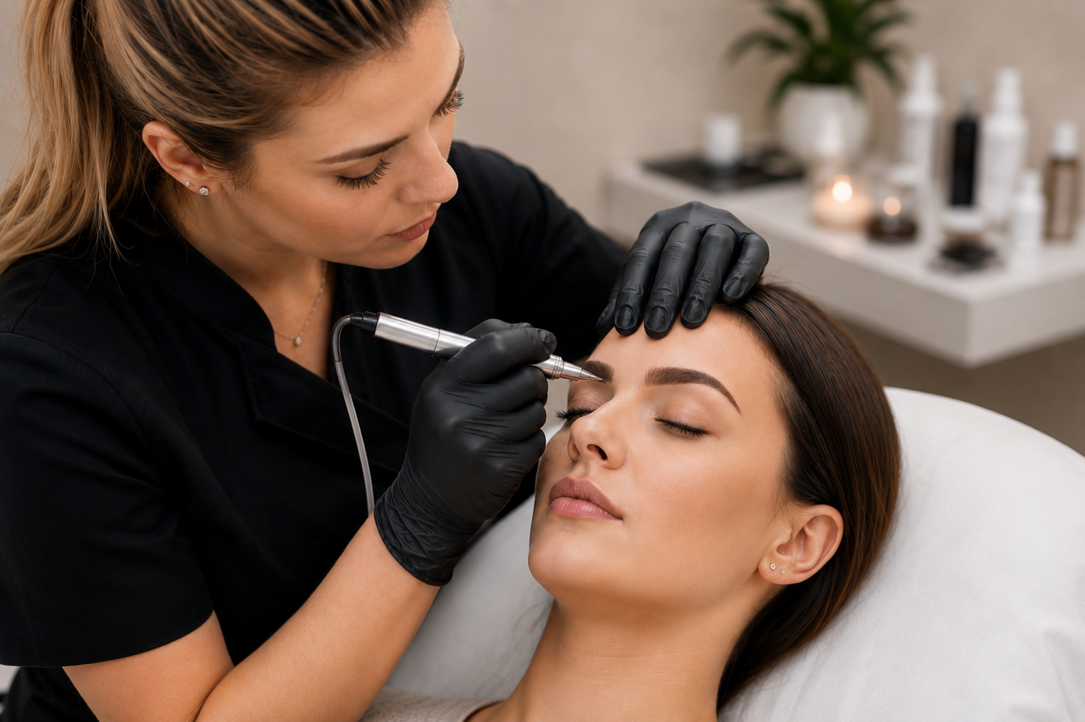 Powder Brows bei Beautyrella Berlin