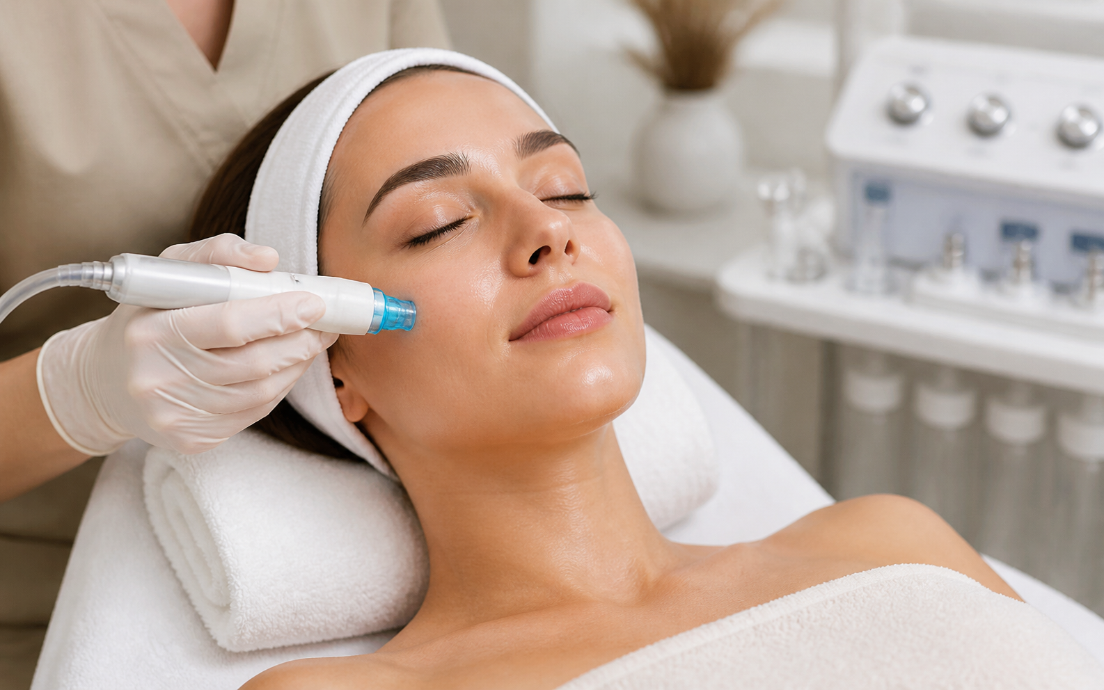 Hydra Aqua Facial für Tiefenreinigung und Feuchtigkeit in Berlin