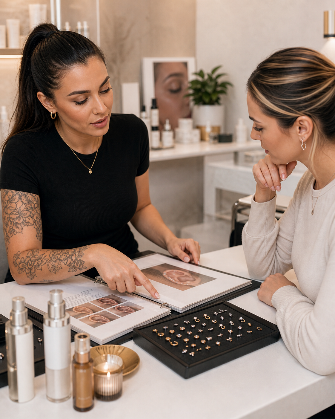 BEAUTYRELLA Preisberatung für Piercing, PMU und Kosmetik